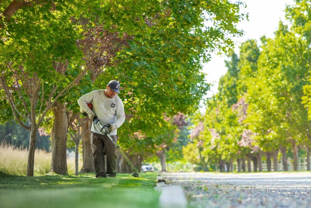 residential landscaping maintenance by Musser Landscaping