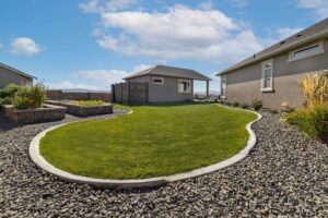 well maintained lawn by Musser Landscaping