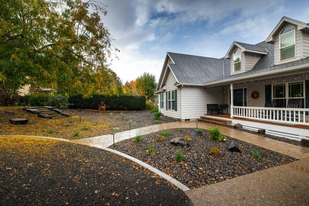 residential landscaping project in Kennewick by Musser Landscaping