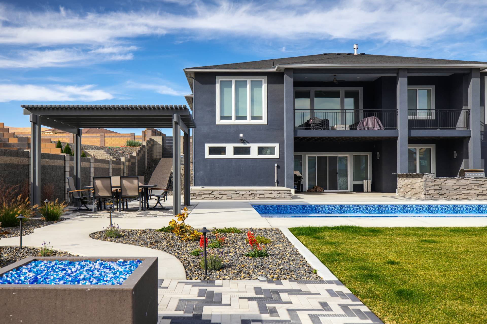 customer testimonial about full service landscaping project