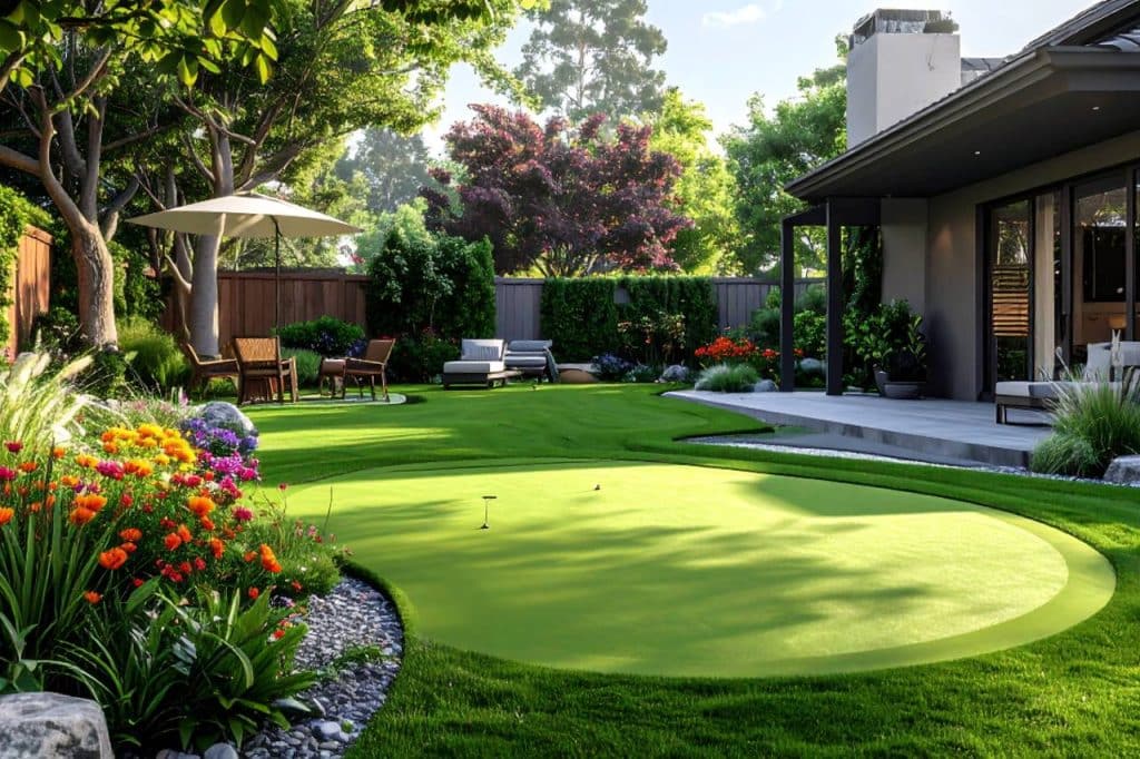 custom putting greens maintenance