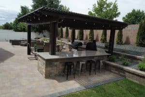 outdoor kitchen in Tri-Cities, WA